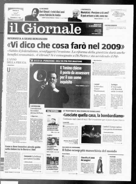 Il giornale : quotidiano del mattino